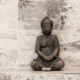 Buddha in der Praxis von Zahnarzt Gunnar Gansen in Schönwalde Glien bei Berlin.